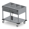 Bain-Marie trolley 3 x 1/1 Gn operation on the long side